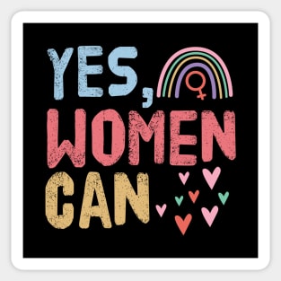 Yes Women CAN! Sticker